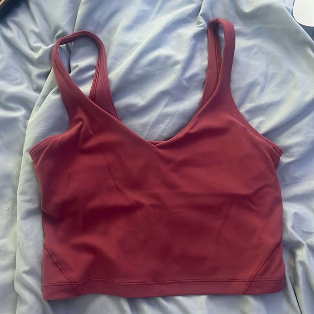 Lululemon mulled wine align tank